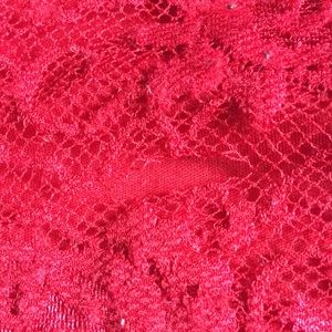 Short red Suzy Shier dress